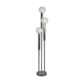 Sciolari chrome floor lamp circa 1970