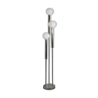 Sciolari chrome floor lamp circa 1970