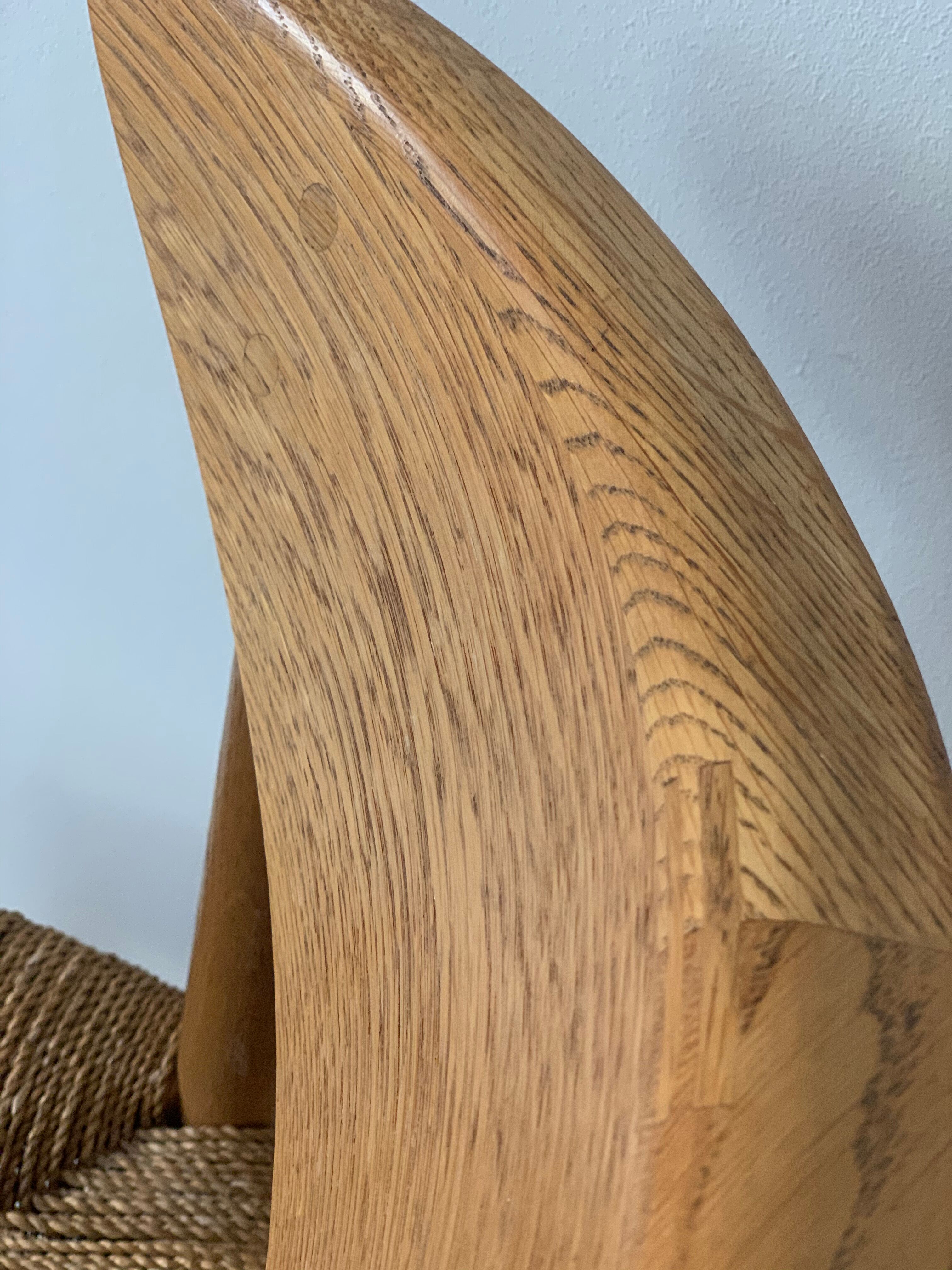 Set of 8 oak dining chairs model 316 by Peter Hvidt & Orla Mølgaard Nielsen for Søborg Mobler