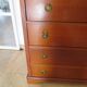 Semainier, commode style Louis Philippe en merisier