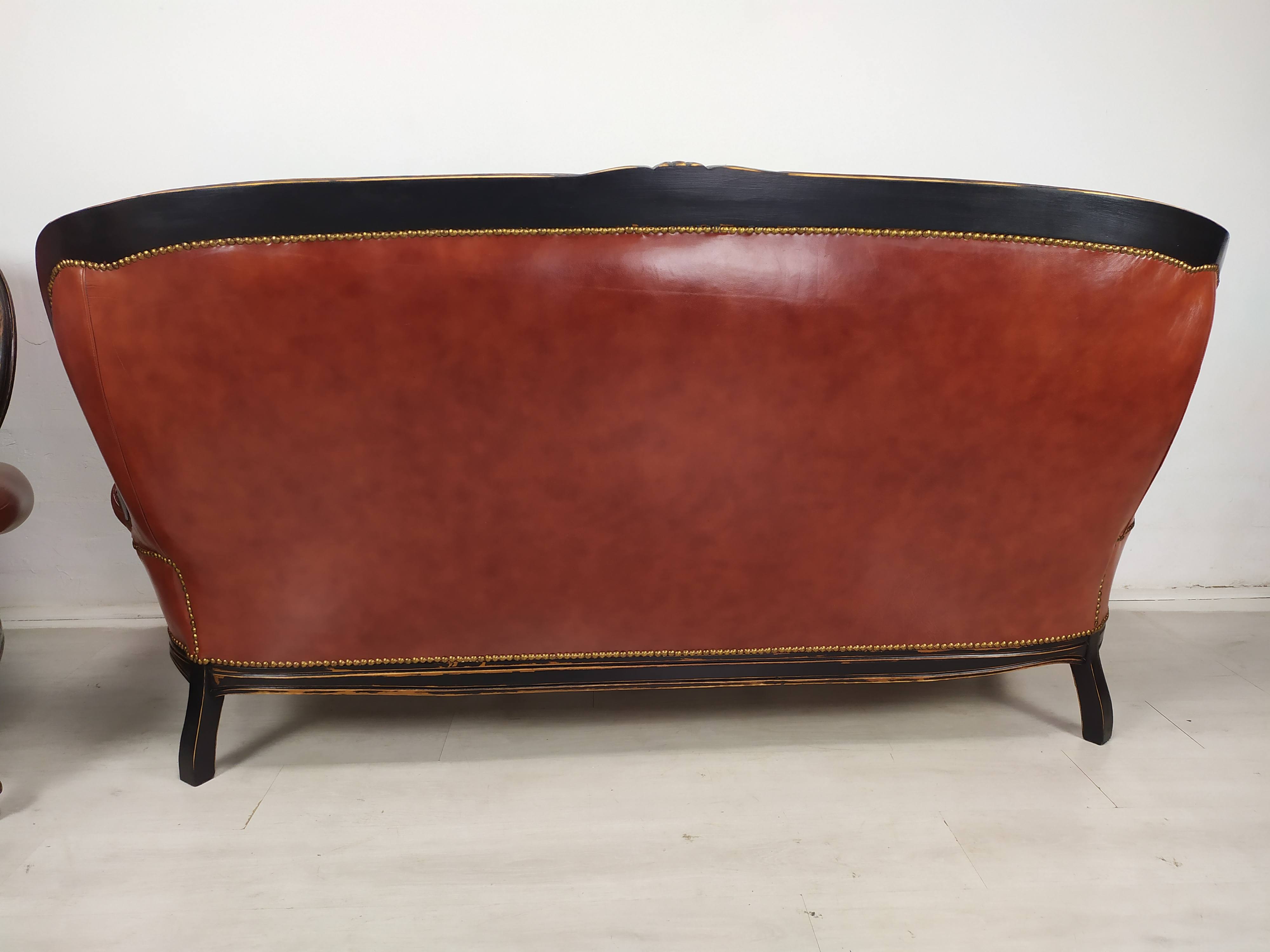 Salon Chesterfield burgundy