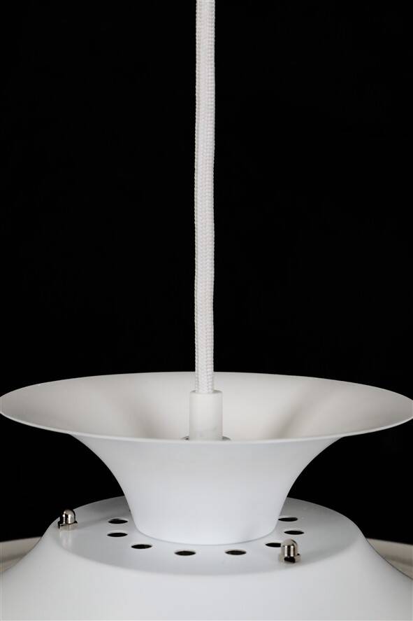 Danish modern design pendant lamp by Form-Light / 1970s / 1980s