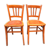Pair of vintage bistro chairs