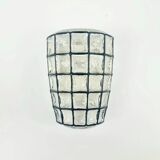 Applique murale en verre de style mid-century moderne de Limburg, Allemagne, années 1970.