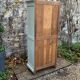 Antique celadon glass Parisian wardrobe H162