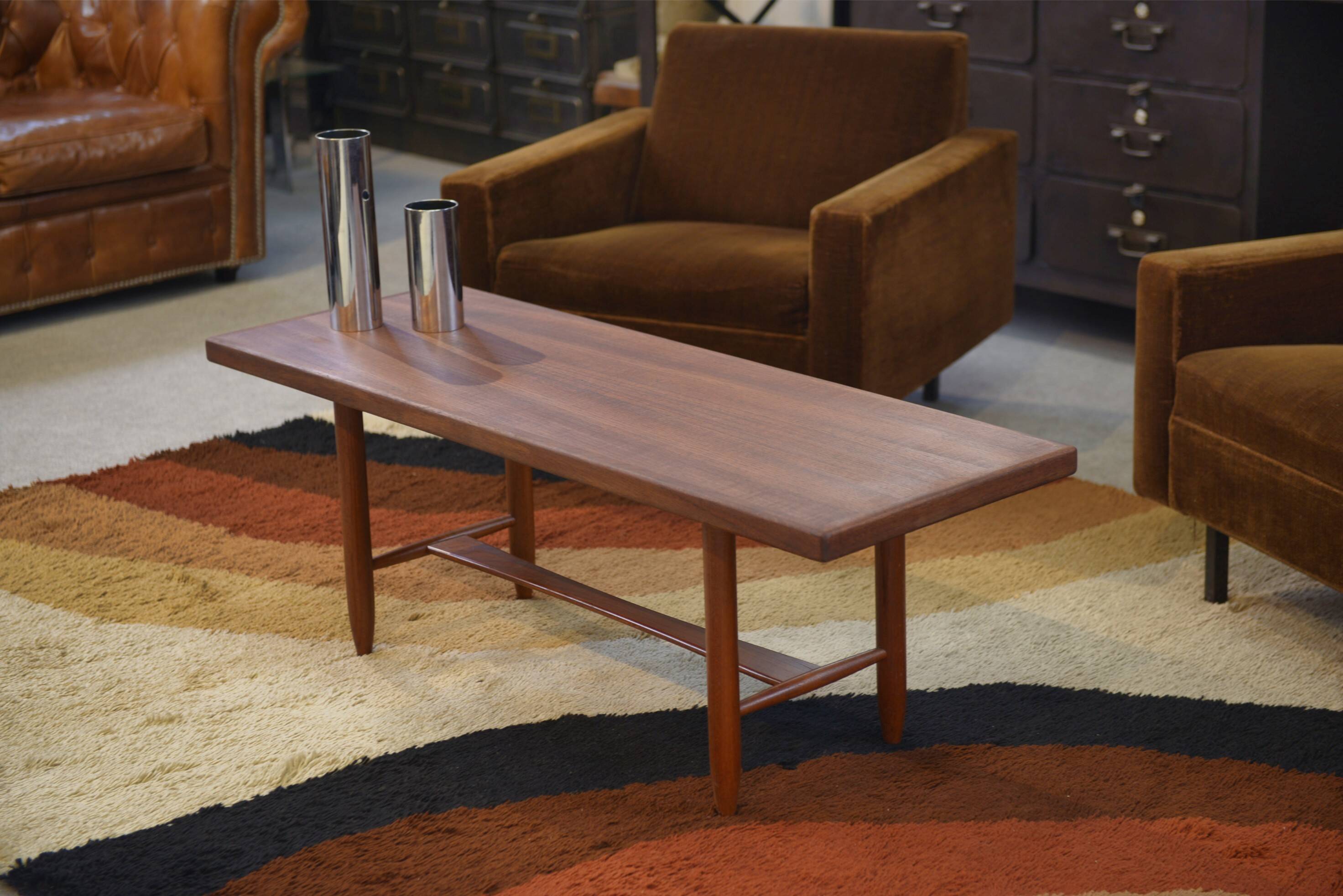 Scandinavian teak coffee table from the 1960s.