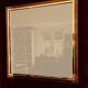 Postmodern Square Bronze Mirror from Belgo Chrom, Belgium, 1980s
