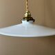 Antique opaline suspension D27cm
