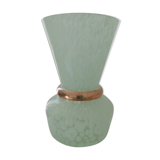 Almond green clichy vase