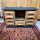 Old oak workshop furniture