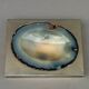 Empty Pocket agate and brass silver circa 1970
