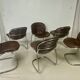 Set of six “Sabrina” chairs – Gastone Rinaldi for Rima Italy