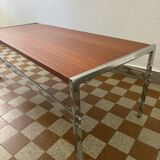 Scandinavian rotating top coffee table from the 60s
