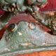 Cast iron coat rack 19th Alfred Corneau Frères Charleville