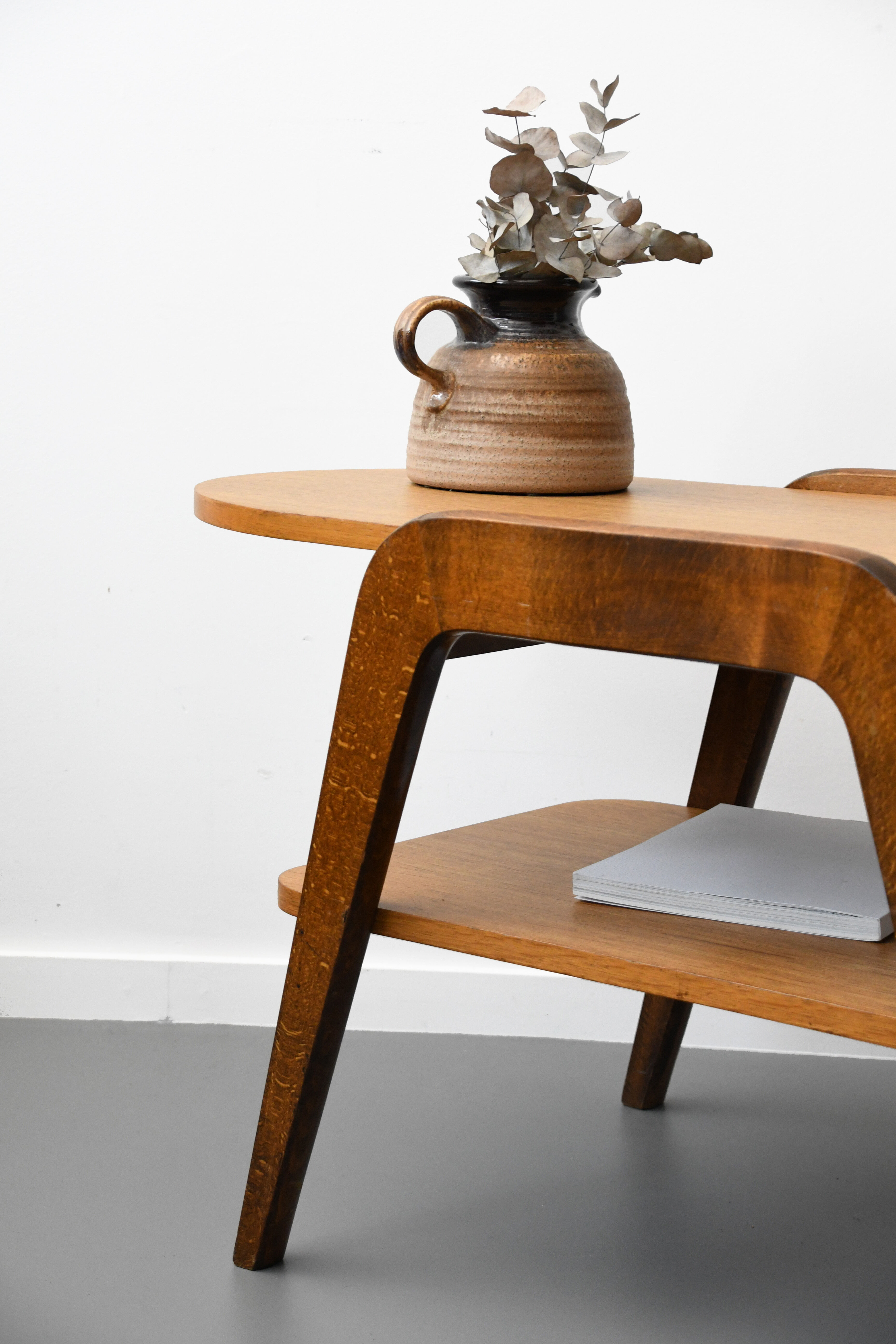 Vintage wood coffee table