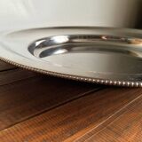 Plat perlé en inox