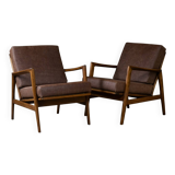 Stefan Armchairs from Swarzędzkie Fabryki Mebli, Poland, 1960s, Set of
