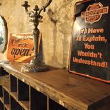 Workshop furniture with compartments