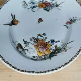 Decorative dish old earthenware