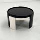 Set of 2 large reversible nesting tables by G. Frattini for Cassina, 70