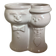 Anthropomorphic vase Wazon Ancher Iversen Scandinavian