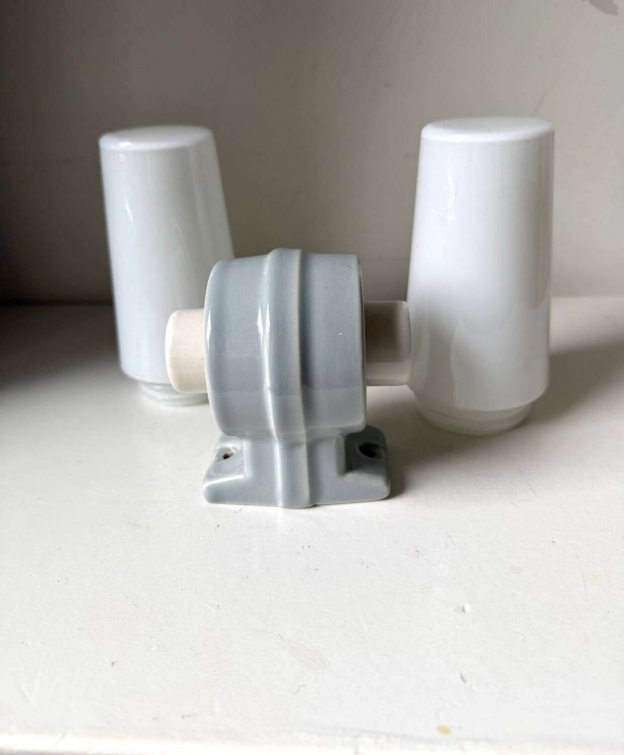 Swedish Midcentury IFO Bernadotte designed Bathroom light Double Sided