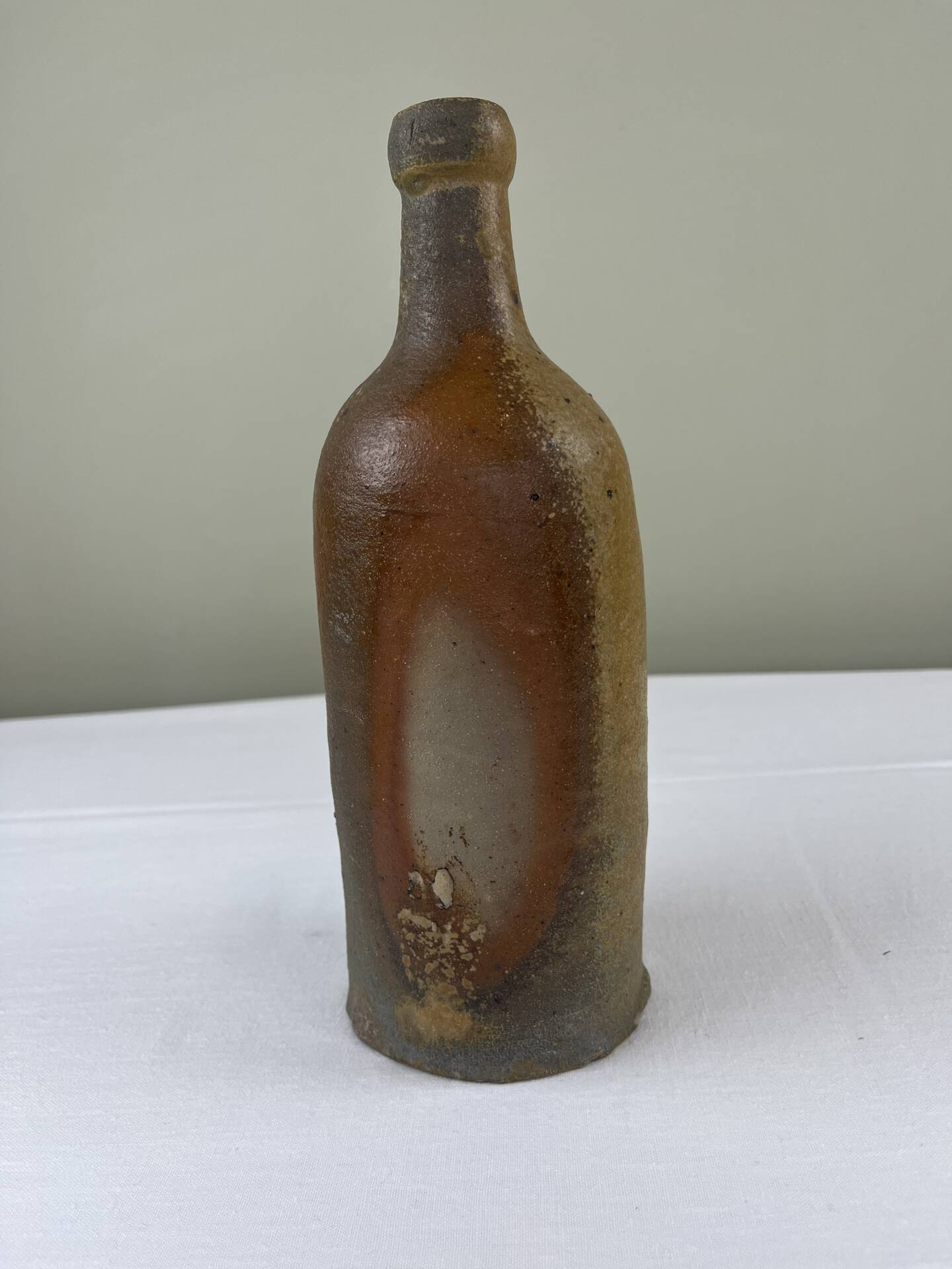 Bouteille en grès flammé XIXème