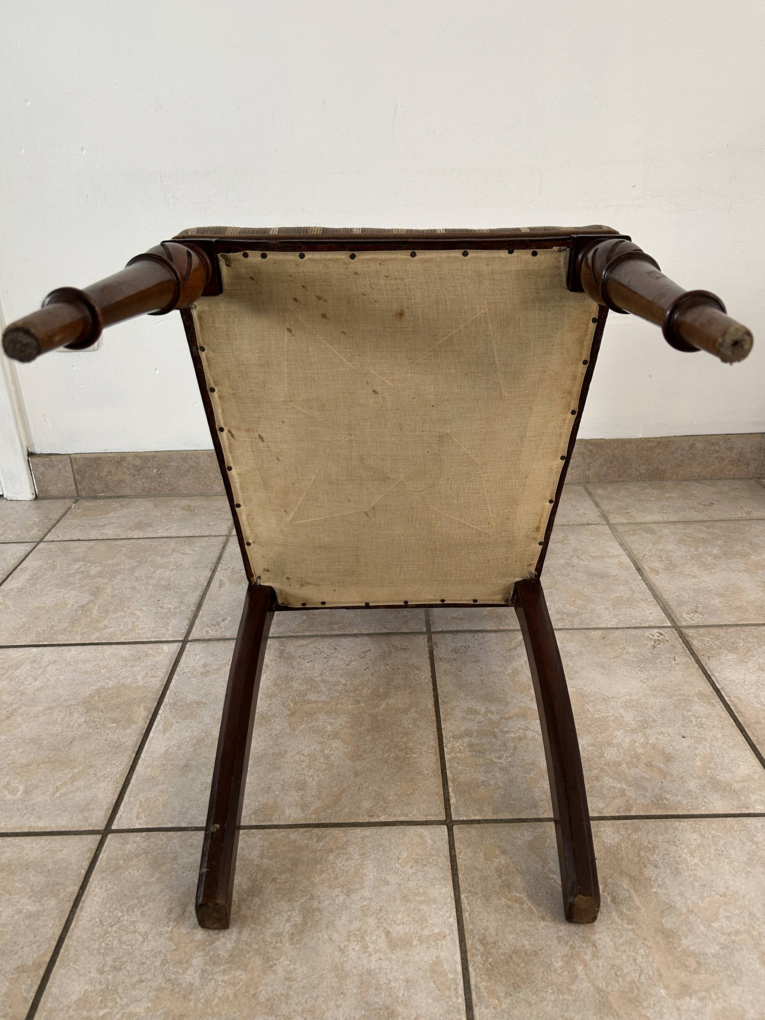 Set of 4 EMPIRE period chairs