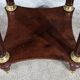 Small Tambour Table in Mahogany, Louis XVI style – Late 19th century
