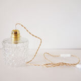 Suspension ballad molded glass globe