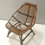 Bamboo Lounge Chair Attr. to Bonacina