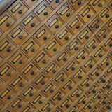 Dutch Industrial Pine Apothecary / Workshop Cabinet, circa 1930s