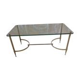 Table 60´ - 70´ low brass and glass