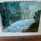 Oil on canvas