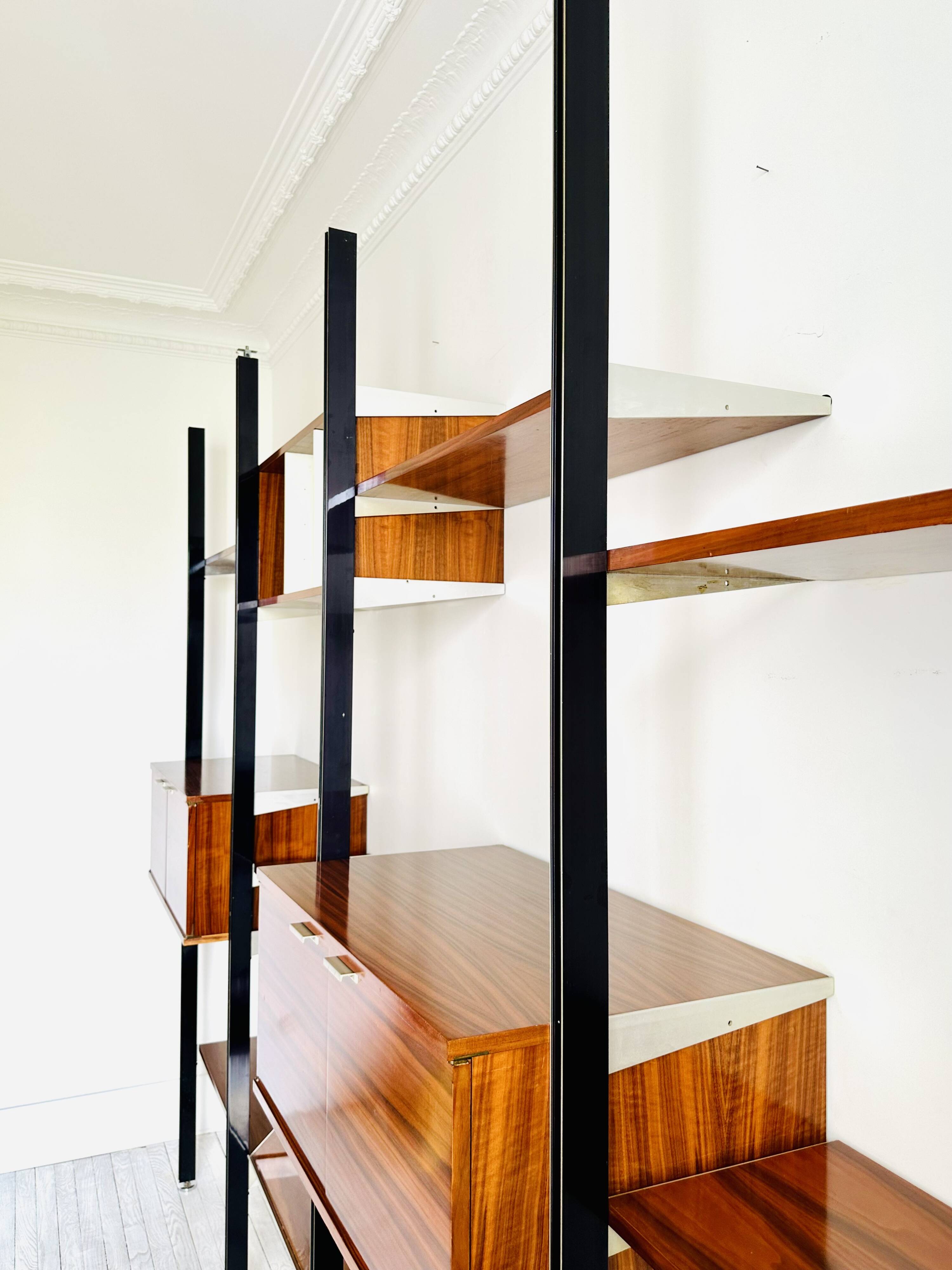 Modular CSS bookshelf by George Nelson for Herman Miller