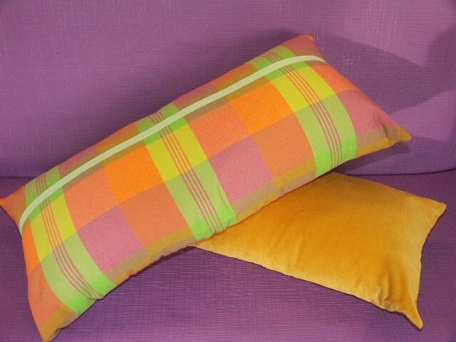 70x35 canvas cushion cover by Gerardmer Vosges France