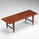Table basse en palissandre d'Edmund Jørgensen