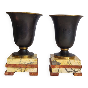 Paire de vases Art déco