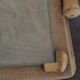Wooden and bamboo glazed tray