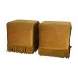 Poufs à franges