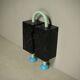 Memphis style playful sculpture by Dutch architect Wim Hofman 1980s