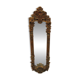 Mirror in a wooden frame, Italian design, 1960s, production: Italy