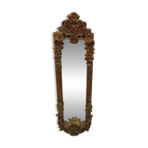 Mirror in a wooden frame, Italian design, 1960s, production: Italy
