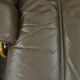 Vintage leather stressless reclining chair