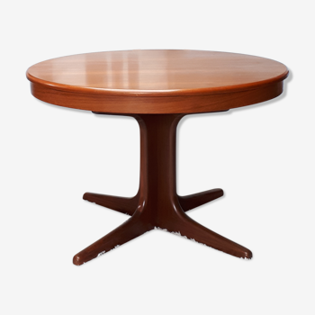 Scandinavian style table in 60s Baumann teak