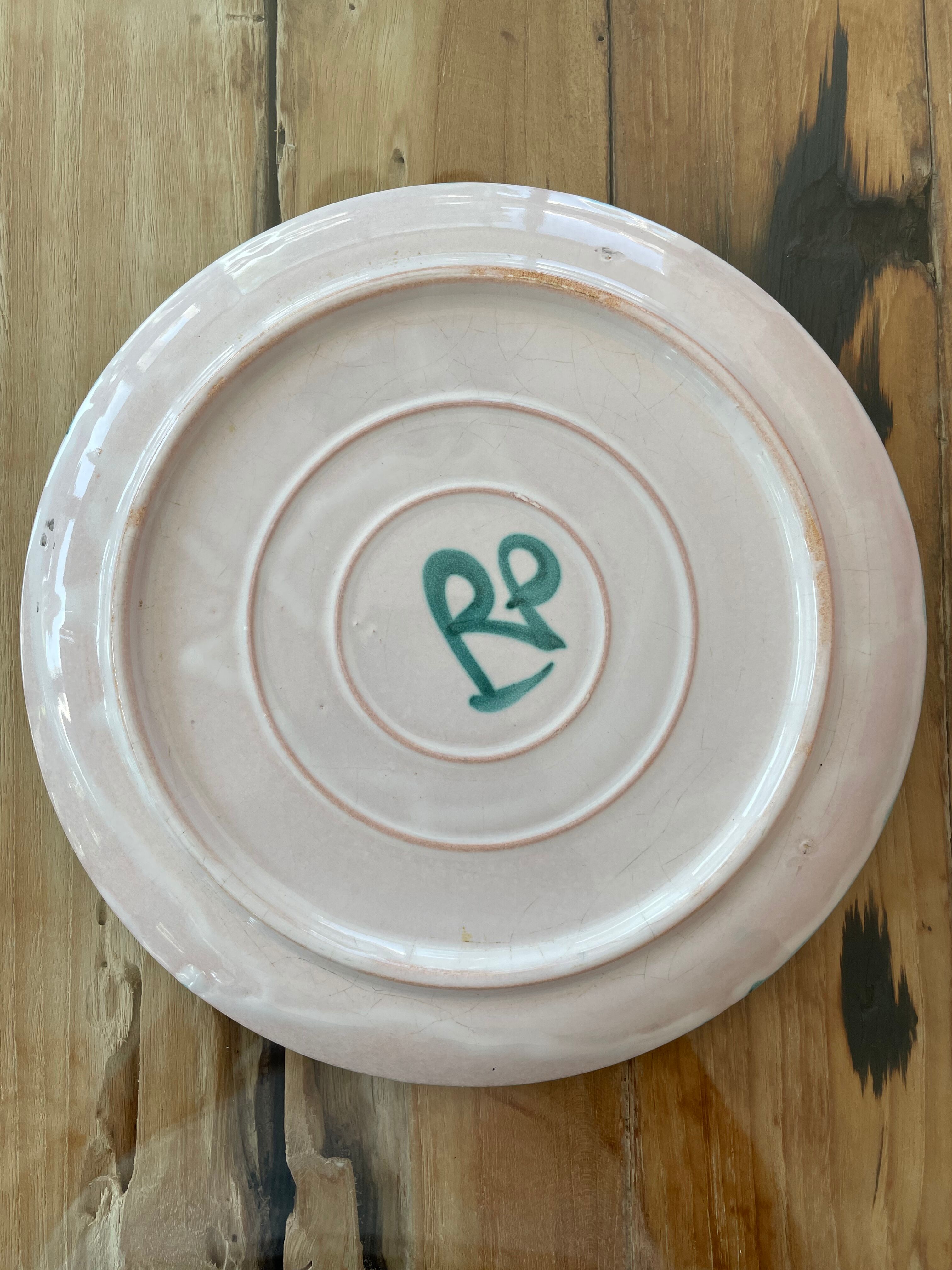 Set of 5 plates Robert Picault