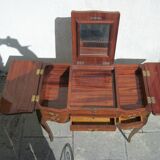 Inlaid and bronze dressing table