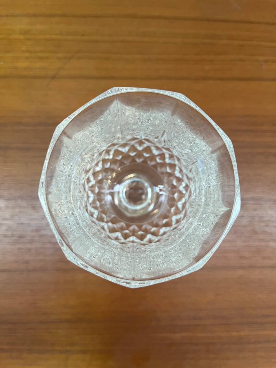 6 verres à pied grand modèle Longchamp