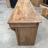 Early 20th century counter in solid oak