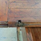 Table de ferme savoyarde rabattable